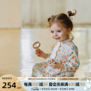 OAK FAMILY秋冬2024新品灯芯绒连衣裙女宝宝周岁长袖公主裙洋气 花园舞曲 90 cm