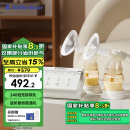 小白熊SnowBear吸奶器电动双边挤奶器无极调节全自动便携吸乳通乳器3061