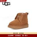 UGG小童短靴秋冬经典纽姆儿童魔术贴搭扣雪地靴 1121037T CHE 栗色经典延续色 30码 鞋内长18.5厘米