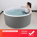 LDVEPiLinkout户外圆形冲浪按摩浴缸多人泡澡水疗SPA泡池恒温充气浴池 规格定制 2M