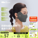 蕉下（beneunder）凉感防晒口罩女全脸防晒面罩护脸基尼骑行口罩高颜值远山灰