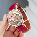 华为【时尚新品】手表WATCH GT5女款智能情绪健康助手2025新款gt卵巢功能评估520送女友送老婆送父亲节 华为GT5 41mm冰晶蓝+【酒红色荔枝纹款】 .