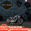 美驰图（Maisto）哈雷硬汉883 CVO公路滑翔肥霸114运动者48摩托车模型1:18 2022 Forty-Eight Special- 摩托车