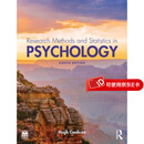 预售 Research Methods and Statistics in Psychology 心理学研究方法与统计学 第8版: 9781032105666