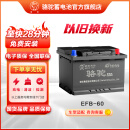 骆驼（CAMEL）【高端系列】骆驼(CAMEL)启停汽车电瓶 EFB起停蓄电池 EFB60撼路者风神AX5思域蔚蓝缤智哈弗H6