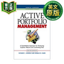 主动投资组合管理 英文原版 Active Portfolio Management 创造高收益并控制风险的量化投资方法 英文版 9781265919719
