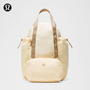 lululemon丨Pack and Go 女士多用包 拒水 LW9DT2S 浅象牙白/奶油黄/橡木棕 O/S
