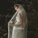 DEARWHITE亲爱的白原创《星尘叁》重工蕾丝婚纱主纱新娘法式白色订婚礼服女 星尘叁丨现货 L (165)