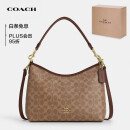 蔻驰（COACH）【品牌直供】女士大号手提单肩斜挎包流浪包PVC配皮CV975IMXHE