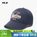 MLB帽子男女棒球帽运动休闲软顶四季遮阳帽鸭舌帽3ACPVL24N-50GRD-F