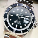 劳力士（ROLEX）【二手99新】劳力士 潜航者水鬼黑绿鬼男士腕表自动机械精钢男表二手奢侈品腕表防水保值 【40mm】16610/有历黑水鬼