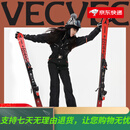 VECVEC ACTIVE连体滑雪服3L女单板双板透气加厚保暖透气防水滑雪 密林黑 L 均码