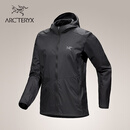 ARC'TERYX始祖鸟 INCENDO AIRSHELL HOODY 轻量 男子 风壳夹克 BLACK/黑色 M