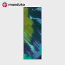 MANDUKA瑜伽铺巾Yogitoes吸汗防滑环保抑菌阿汤高温瑜伽铺巾瑜伽垫布 25新色-绿意松烟