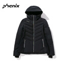 phenix菲尼克斯SKI高端系列滑雪服女款防水保暖夹克单板双板滑雪外套 深黑色 S