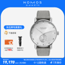 NOMOS格拉苏蒂手表大都会系列银灰盘女士机械表时尚摩登 渐尖指针1122