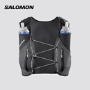 萨洛蒙（Salomon）男女款 户外运动 透气补水便捷水袋包 ADV SKIN 12 GRADIENT SET 墨黑色/岩石灰/浅冰绿C26838 M