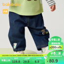 巴拉巴拉童装儿童裤子男童牛仔裤宝宝长裤2025春装可爱时尚萌208125108103