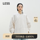 LESS【商场同款/精工系列】2025春新中式短款提花棉服2P1B12930 110米白 M