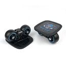 CENTRAL HEART蝰蛇漂移板VIPER金属闪灵高端专业代步刷街平花成人四轮分体滑板 蝰蛇（黑色款）弧形轮/陶瓷一体轴配置