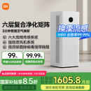 米家【家电国家补贴】小米空气净化器5Pro 家用除甲醛除菌除过敏原固态甲醛传感器监测