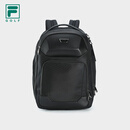 斐乐（FILA）男士背包新款高尔夫运动大容量双肩包电脑包 深黑-BK XS