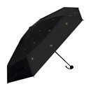 天堂 五折防晒伞黑54cm*6k