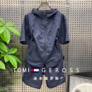 汤米格罗斯TOMI GEROSS运动套装男夏季短袖外套2025新款潮牌休闲短裤两件套 蓝色 M 90-110斤