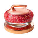 碎钞玫瑰花 520礼物 钞艺玫瑰 碎钞摆件 福字钞艺冰壶红色