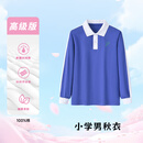 创童【高级版】深圳校服小学生男款春秋装长袖上衣纯棉新疆T恤130
