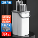 五月花平板拖把家用一拖净免手洗2025带桶干湿两用懒人拖地神器墩布拖布