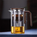 忆壶茶泡茶壶飘逸杯按压式茶水分离快客杯加厚耐热玻璃大容量懒人茶具