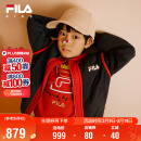 FILA【花赞新年】斐乐儿童新年款棉服2025年春季男童拜年外套