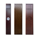 壁美景尚新中式电视背景墙边框实木皮烤漆护墙板装饰板卧室沙发集成板格栅