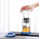 吉谷 K·KOU电水壶TY06过滤玻璃杯茶水分离杯双层耐热泡茶杯公道杯300ml TY06