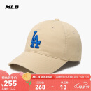 MLB帽子男女软顶棒球帽虞书欣明星同款运动鸭舌帽3ACP6601N-07BGS-F