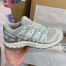 萨洛蒙莆田纯原萨洛濛潮流户外沙场灰XA PRO 3D情侣登山男女运动跑鞋 银色 39