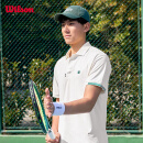 威尔胜（Wilson）官方2025夏季新款男士TIMELESS运动网球服防晒吸湿速干POLO短袖 WM20007412GYC-豆腐灰 M /175/96A