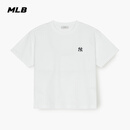 MLB男女短袖T恤纯棉亲肤秋季简约户外25新款时尚3ATSB0253-50WHS-L