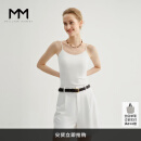 麦檬带胸垫MM五好背心吊带美背内搭女白色25夏商场同款5G4131733Q 白色5G4200532X M （105-120斤）