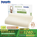 邓禄普（Dunlopillo）斯琳拉邂逅波浪枕荷兰进口特拉雷Talalay天然乳胶枕物理发泡工艺 