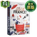 吃法餐吧 精装 英文原版 Let'S Eat France 英文版 进口英语原版书籍 9781579658762