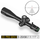 DISCOVERYOPT发现者ED-PRS GEN2 5-25X56SFIR FFP-Z 前置直调 （34管）望远镜 20双钉高宽夹具 皮轨