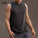 安德玛（UNDERARMOUR）春夏Tech Vent男子训练运动背心1384290 黑色001 L