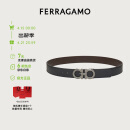 菲拉格慕（Ferragamo）男士双面GANCINI可调式腰带 0464231_C_100（礼物送男友）