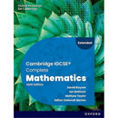 现货Cambridge IGCSE Complete Mathematics Extended: Student book sixth edition[9781382042529]