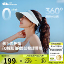 蕉下（beneunder）防晒帽遮阳帽女防晒面罩口罩磁吸面罩帽太阳帽子男面护帽AS721蓝