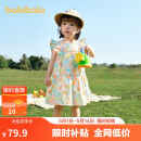 巴拉巴拉宝宝连衣裙婴儿裙子儿童公主裙女童夏装2025甜美时尚208225111005