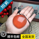 T&U青鱼石吊坠鱼惊石原料防惊吓项坠助眠男女同款鱼喉骨把件 33-34克成品 (配礼盒)