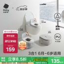 babycarebc马桶坐便器马桶多功能蹲便器儿童仿真如厕训练6月-6岁 温特绿